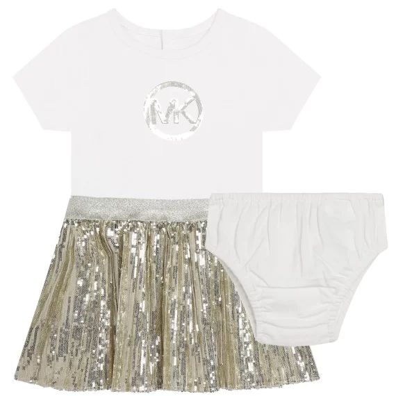 ROBE FANTAISIE Fille Blanc