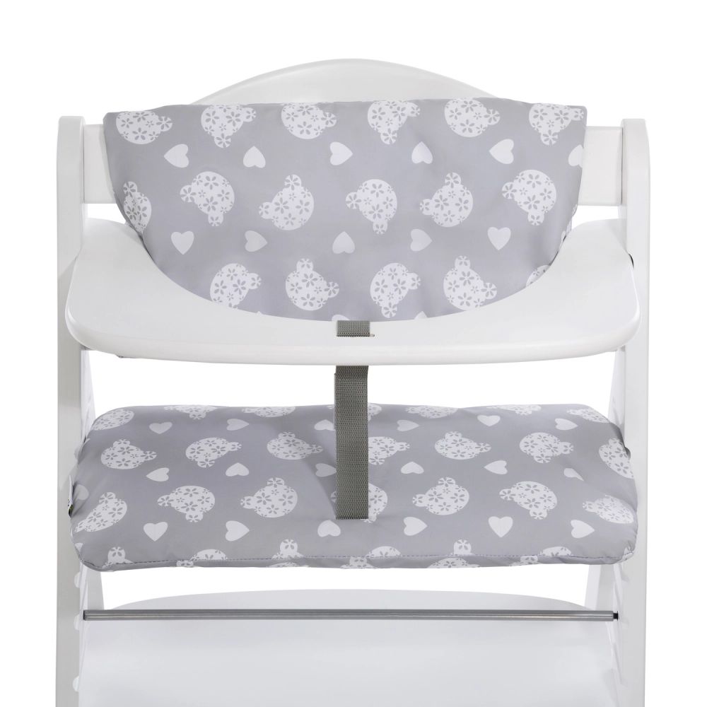 Coussin Chaise Haute Hauck Deluxe – Teddy Grey