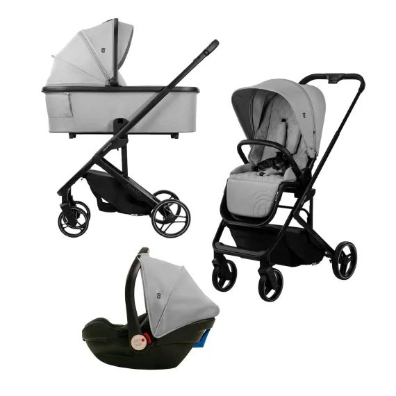 Poussette Trio Newtin Gris