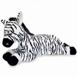 Peluche Zéphir le zèbre Terre sauvage (50 cm)