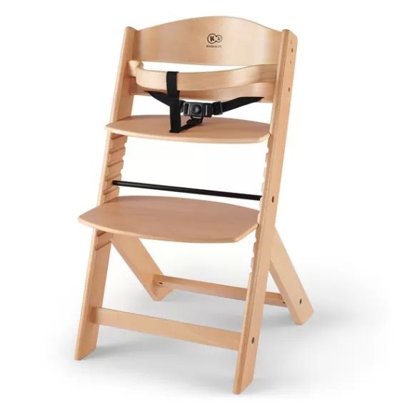Chaise Haute Kindekraft Enock – Naturel (sans plateau)