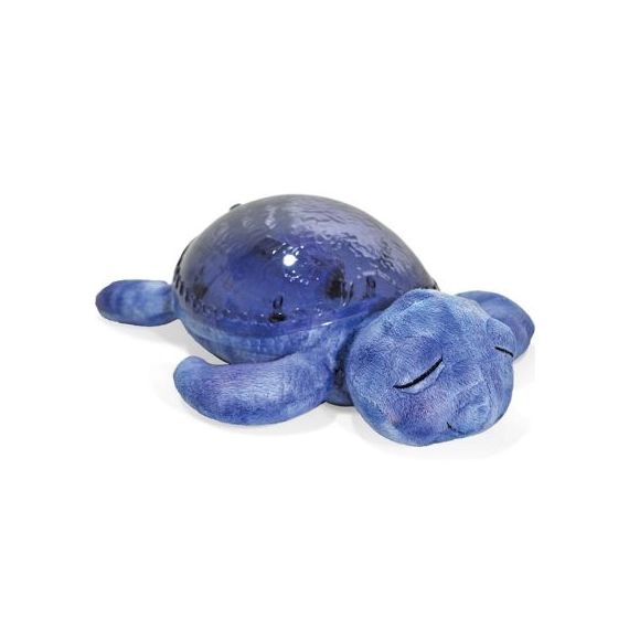 Veilleuse peluche tortue tranquille bleu marine