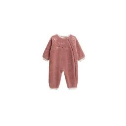 Surpyjama Bébé En Sherpa Bloom Rose