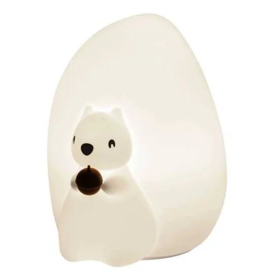 Veilleuse Lumineuse Tactile En Silicone Écureuil