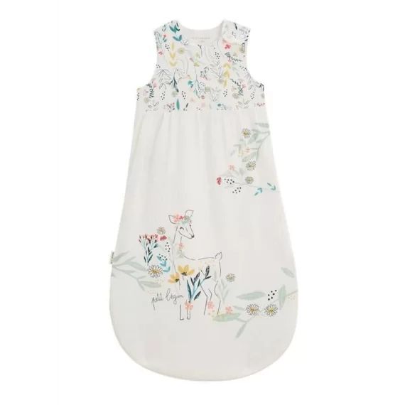 Gigoteuse d&rsquo;été en gaze de coton – Jardin Poétique blanc
