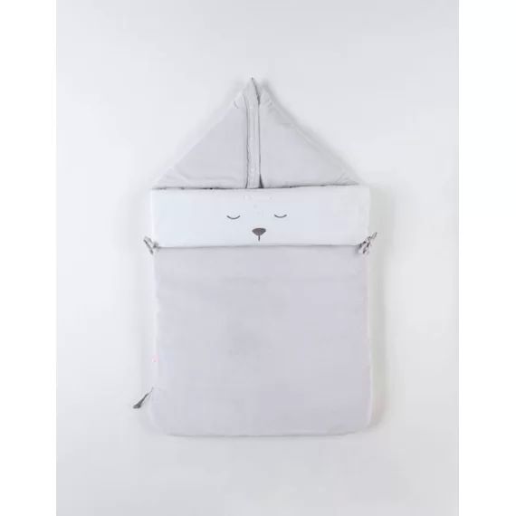 Nid d&rsquo;ange en Veloudoux® blanc