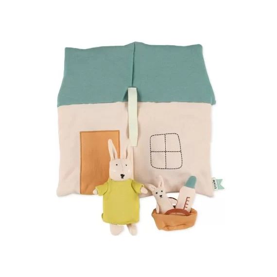 Figurines en tissu Maison