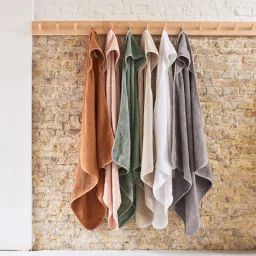Cape de bain Ash green vert (75 x 75 cm)