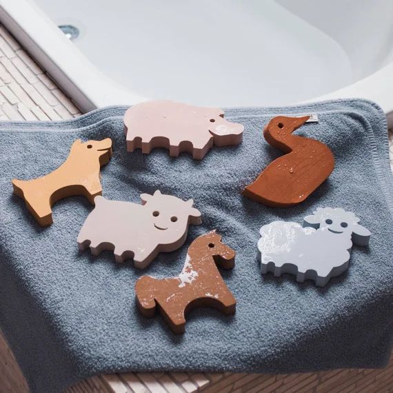 Waterfun Set – 6 Animaux Ferme Multi-coloured