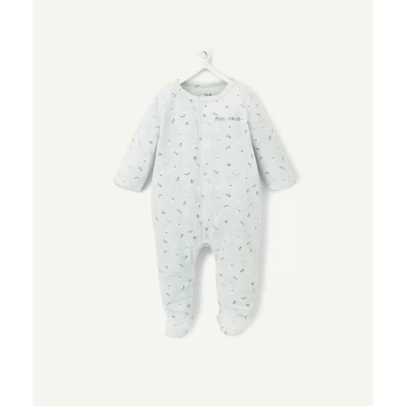 Le dors bien vert amande en coton biologique –  – Soldes