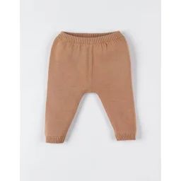 Legging En Tricot Bio Fin Marron