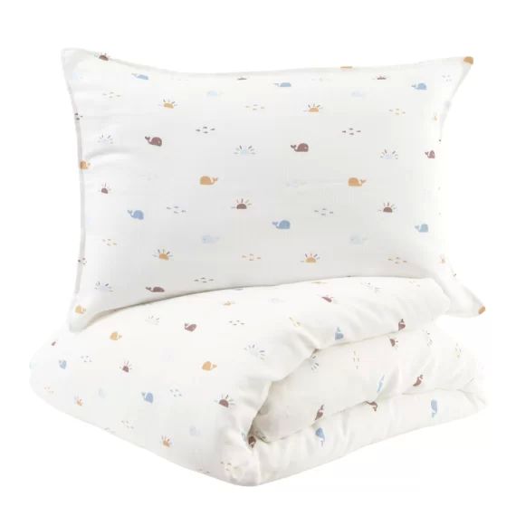 Parure de lit gaze de coton Malo 100×140 cm