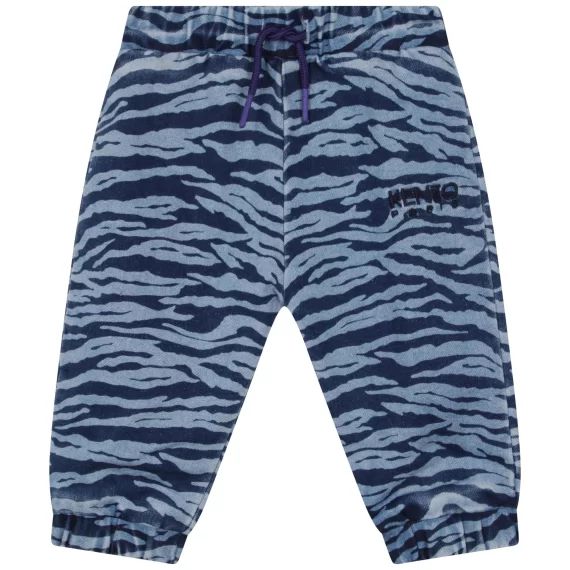 Pantalon de jogging imprimé Garçon Bleu