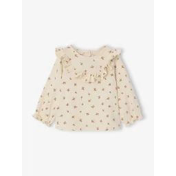 T-shirt imprimé bébé esprit blouse vanille