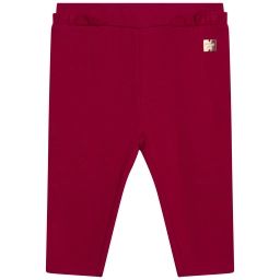 Pantalon volanté en maille Fille Rouge