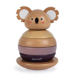 Empilable Culbuto Koala En Bois Beige