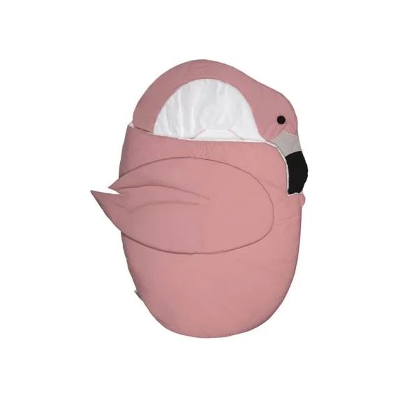 Nid d&rsquo;ange passe sangle Flamant rose (80 cm)