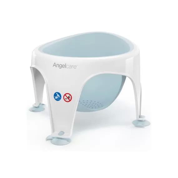 Siège de bain bleu clair