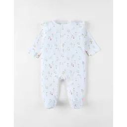 Pyjama Bébé Jersey Pointelle Blanc