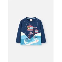 T-shirt Tricot Bleu