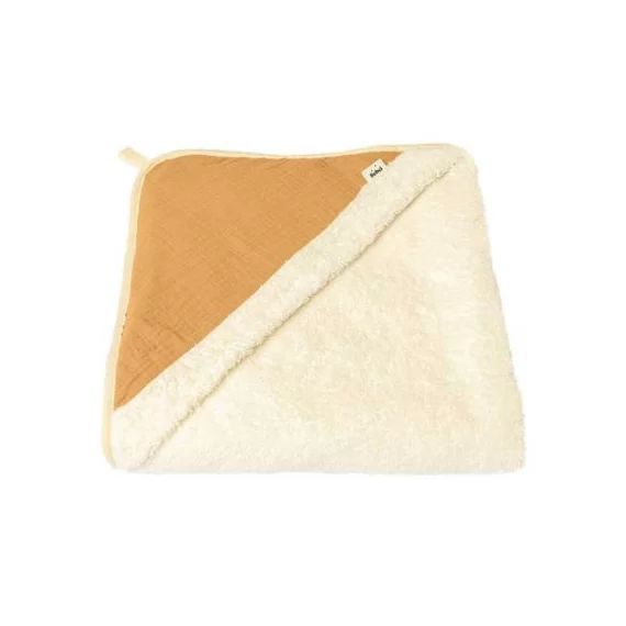 Cape de bain caramel (95 x 95 cm)