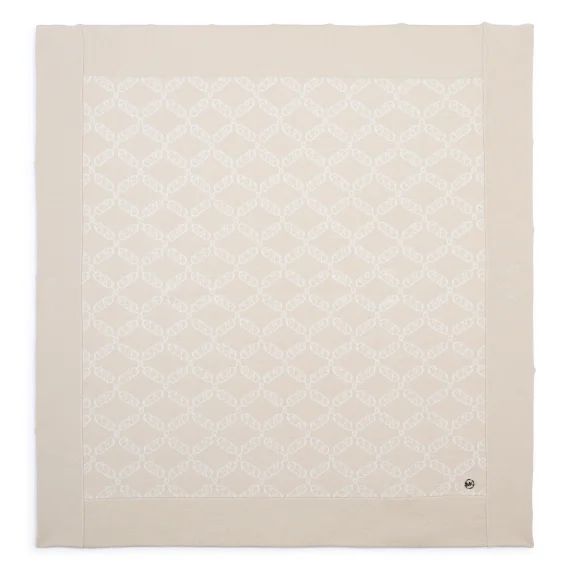 Couverture en tricot Fille Beige