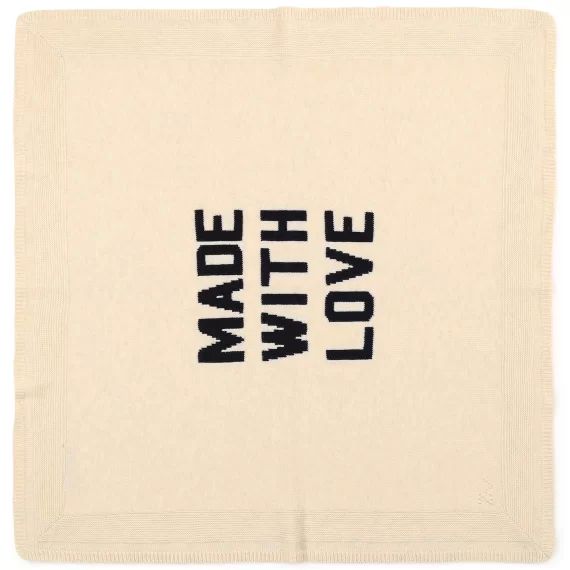 Couverture en laine UNISEXE Beige