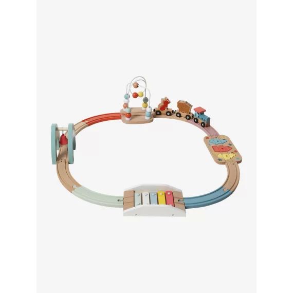 Mon premier circuit de train (12 pièces) en bois FSC® bois