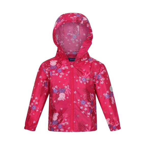 Veste Imperméable Polyester Peppa Pig Rose Vif