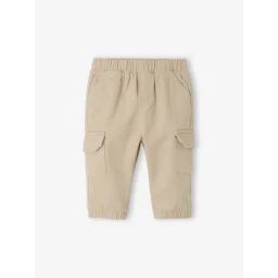 Pantalon battle bébé en sergé café