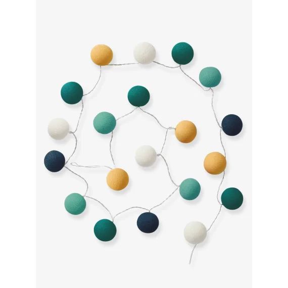 Guirlande boules lumineuse multicolore