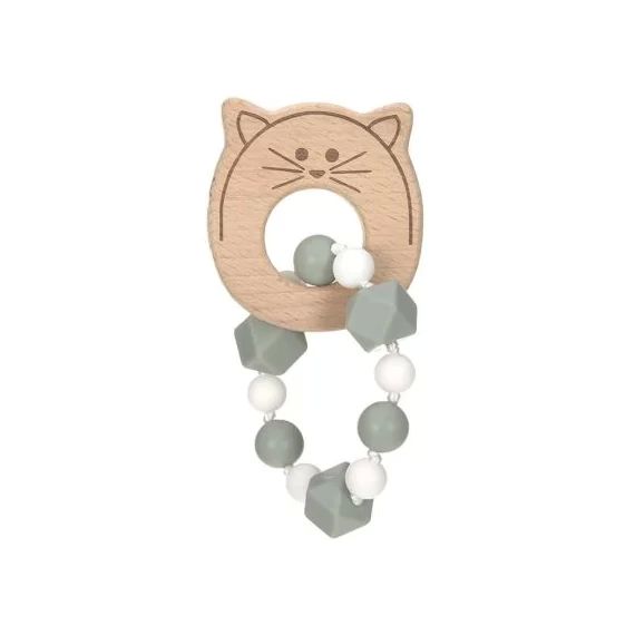 Jouet de dentition bracelet chat Little Chums