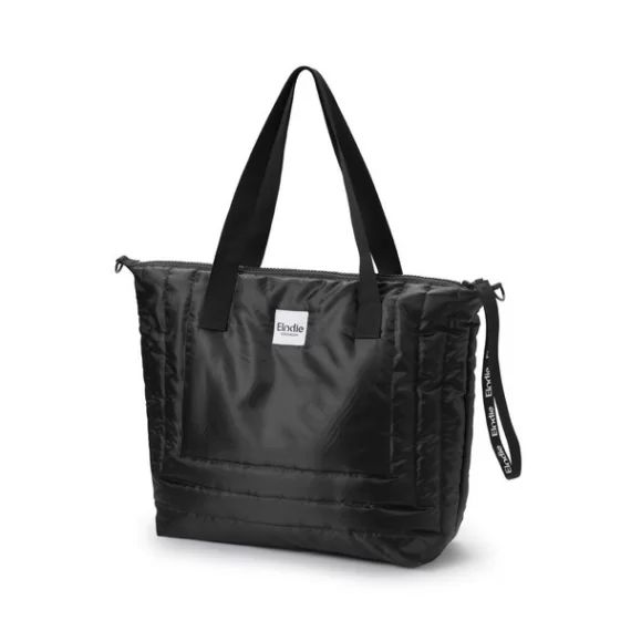 Sac à langer Elodie Quilted – Black