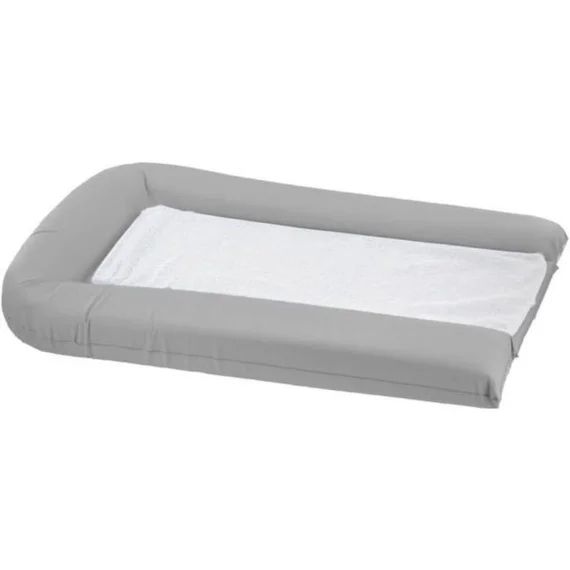 Matelas À Langer Avec Éponges Amovibles – Gris Perle – 42 X 70 Cm Gris