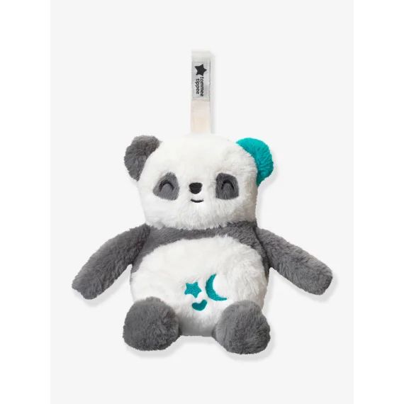 Peluche aide au sommeil lumineuse et sonore Deluxe TOMMEE TIPPEE Pippo le panda gris et blanc