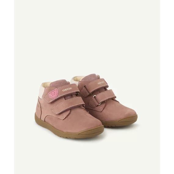 Baskets macchia bébé fille rose