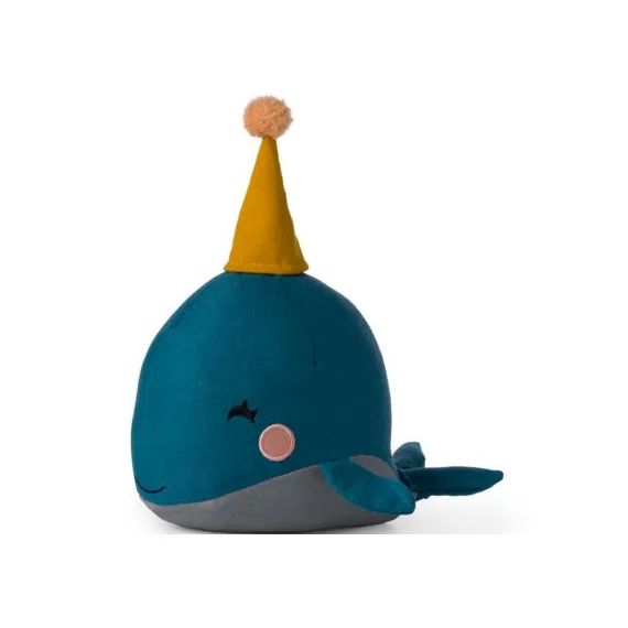 Coffret peluche baleine (21 cm)