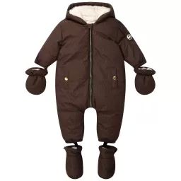Combinaison pilote à capuche UNISEXE Marron