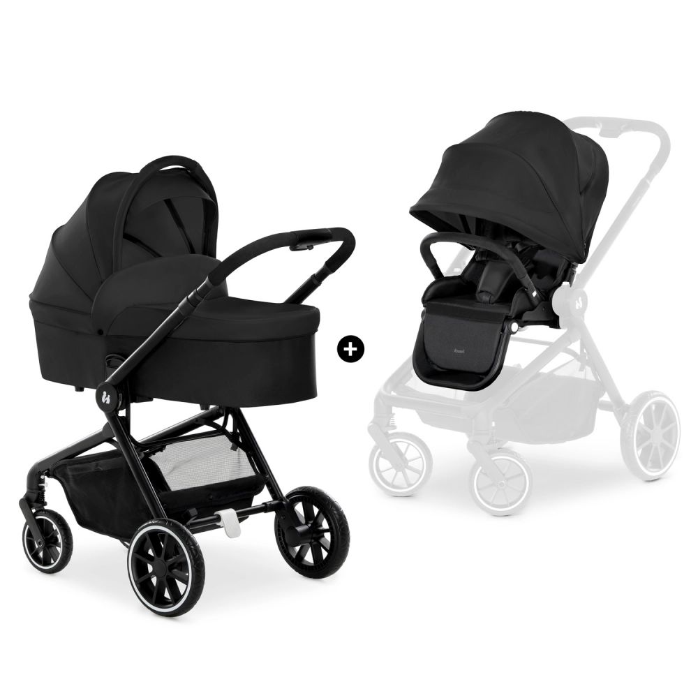 Poussette Hauck Move so Simply + Nacelle – Black