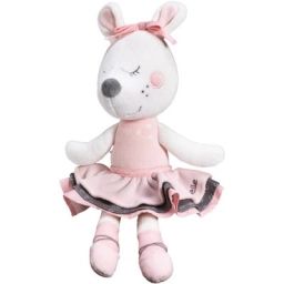 Peluche souris Lilibelle rose (33 cm)