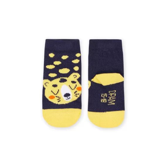 Chaussettes À Motif Léopard – Kaki
