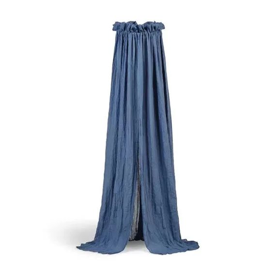 Ciel De Lit En Coton Bleu