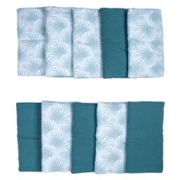 Tour de lit modulable + respirant Palmier (60 x 120 / 70 x 140 cm)