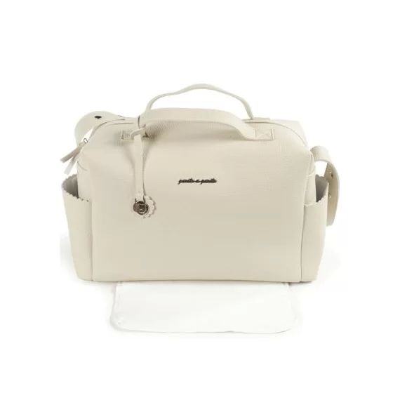Sac à langer à bandoulière Biscuit beige