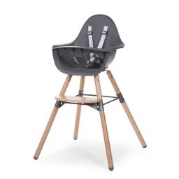 Chaise Haute Évolutive Réglable En Hauteur Evolu 2 Gris