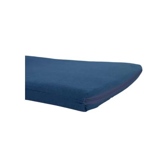 Matelas de voyage roulé bleu nuit (60 x 120 cm)
