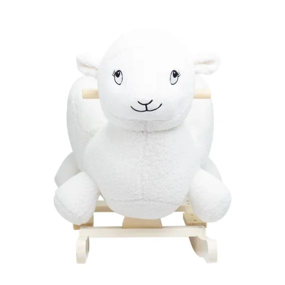 Mouton À Bascule – Wooly Blanc