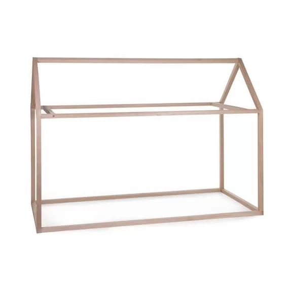 Structure de Lit 90x200cm Childhome Cabane – Naturel