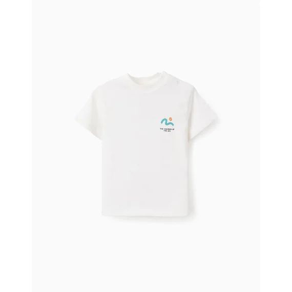 T-shirt À Coton Beige Clair