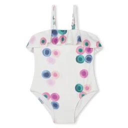 Maillot de bain imprimé volant Fille Indéterminé